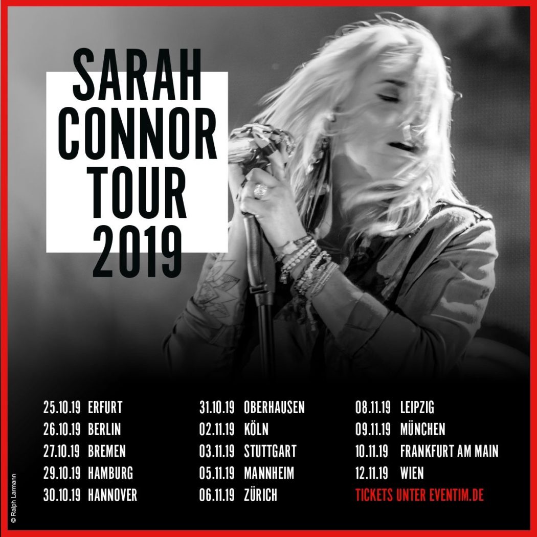 Tour Sarah Connor Tour 2019