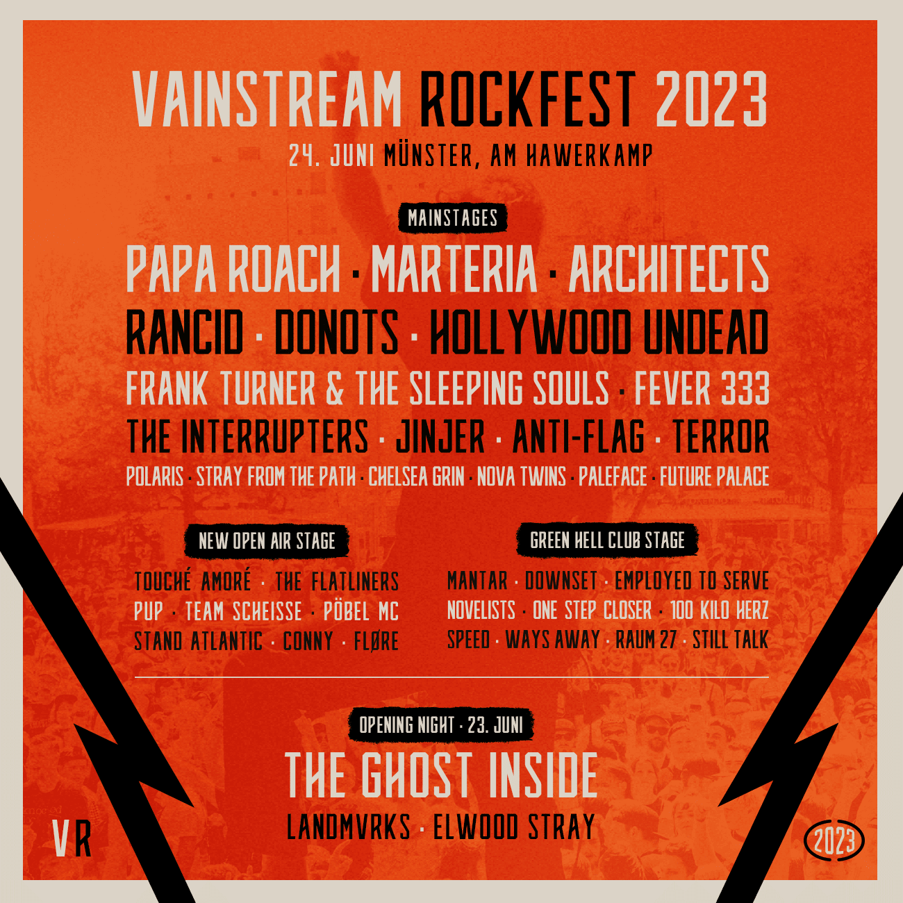 VAINSTREAM ROCKFEST 2023