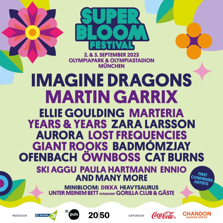 SUPERBLOOM Festival kündigt erste 2023 Line Up an