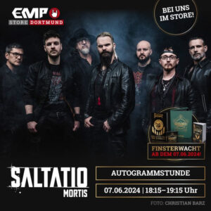 EMP x Saltatio Mortis: Autogrammstunde im EMP Store Dortmund