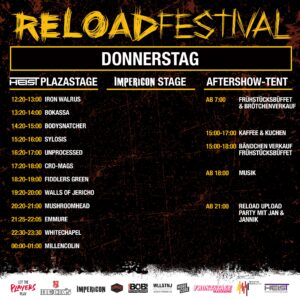 Das Reload Festival droppt den Timetable für 2024