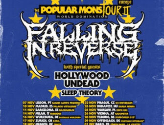 FALLING IN REVERSE kommen im Winter auf EU-TOUR 2024