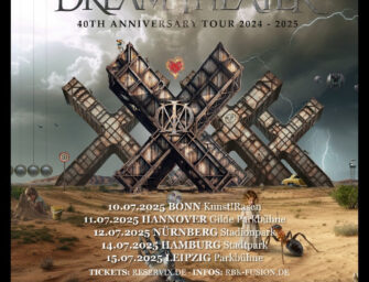 DREAM THEATER kündigen neue Termine für 2025 im Rahmen ihrer 40th Anniversary Tour an!