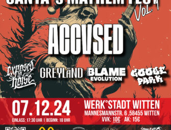 Santa’s Mayhem Fest Vol.1 – Ein Rock- und Metalcore Festival der Extraklasse!