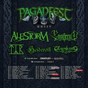 Paganfest MMXXV mit Alestorm, Ensiferum, Týr, Heidevolk & Elvenking