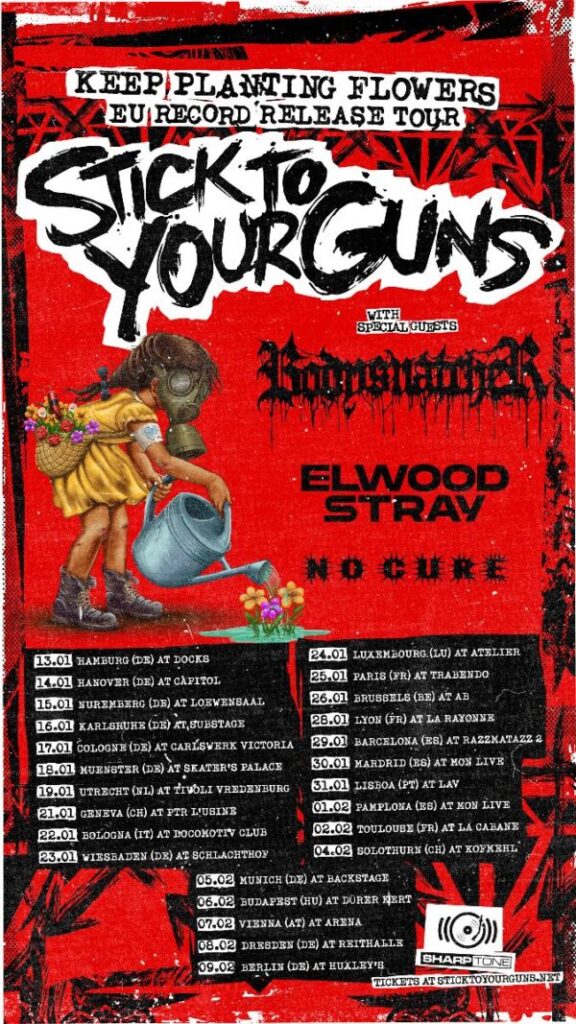 STICK TO YOUR GUNS – Europatour 2025