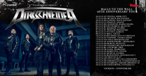 DIRKSCHNEIDER kommen auf Balls to the Wall - 40th Anniversary Tour