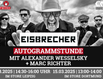 EMP x EISBRECHER: Signing Sessions in Leipzig und Dortmund